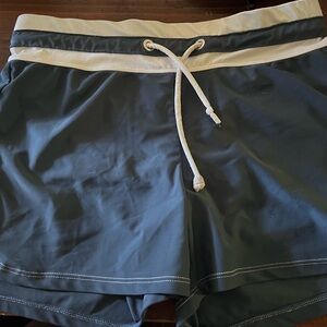 Stylish Blue and White Swim/Board Shorts